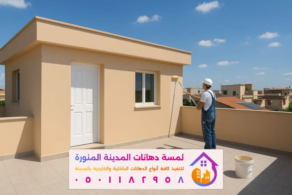 معلم دهانات خارجية في المدينة المنورة حي العوالي